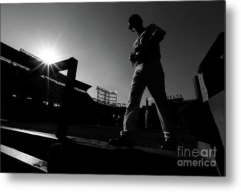 Atlanta Metal Print featuring the photograph Chipper Jones #10 by Kevin C. Cox