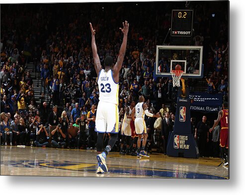 Nba Pro Basketball Metal Print featuring the photograph Draymond Green by Nathaniel S. Butler