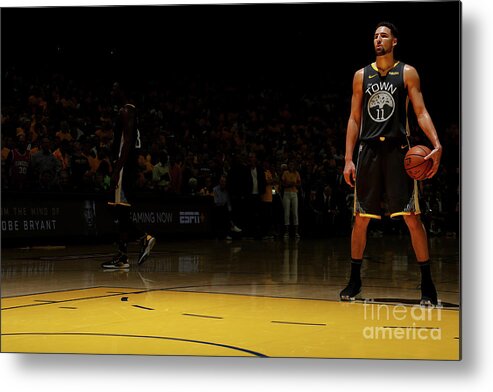 Klay Thompson Metal Print featuring the photograph Klay Thompson #10 by Nathaniel S. Butler