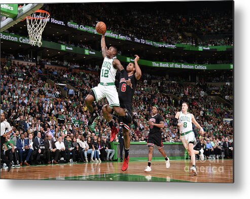 Playoffs Metal Print featuring the photograph Terry Rozier by Brian Babineau
