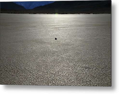 California Metal Print featuring the photograph Traveling Stone #10 by Jonathan Babon