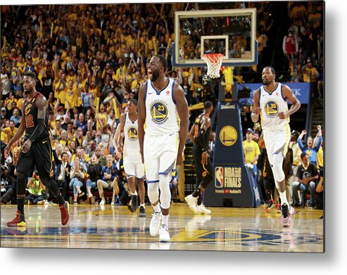 Draymond Green Metal Print featuring the photograph Draymond Green #11 by Nathaniel S. Butler