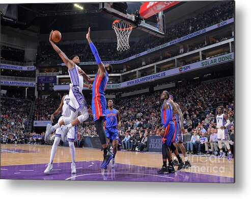 Rudy Gay Metal Print featuring the photograph Rudy Gay #11 by Rocky Widner