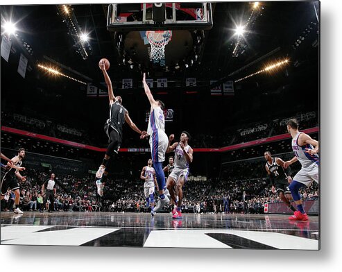 Spencer Dinwiddie Metal Print featuring the photograph Spencer Dinwiddie #11 by Nathaniel S. Butler