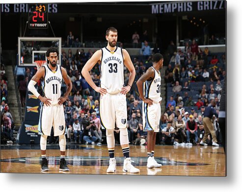 Mike Conley Metal Print featuring the photograph Mike Conley by Joe Murphy