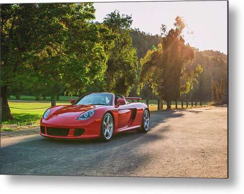 Cars Metal Print featuring the photograph #Porsche #CGT #Print #12 by ItzKirb Photography