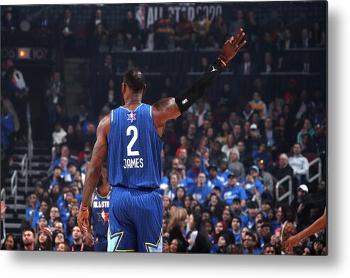 Lebron James Metal Print featuring the photograph Lebron James #131 by Nathaniel S. Butler