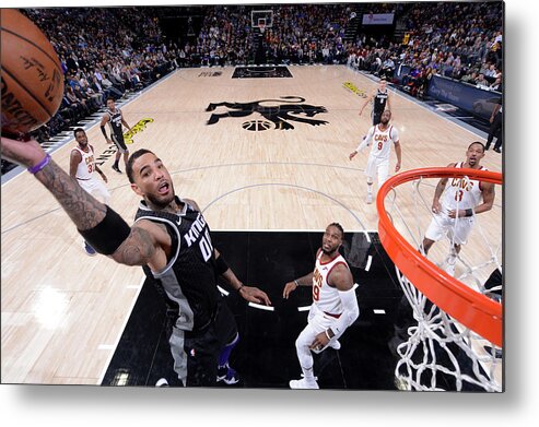 Nba Pro Basketball Metal Print featuring the photograph Willie Cauley-stein by Rocky Widner