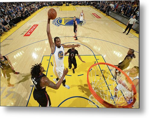 Nba Pro Basketball Metal Print featuring the photograph Kevin Durant by Noah Graham