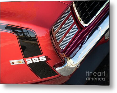 Automotive Metal Print featuring the photograph 1969 Rally Sport Camaro by Dennis Hedberg