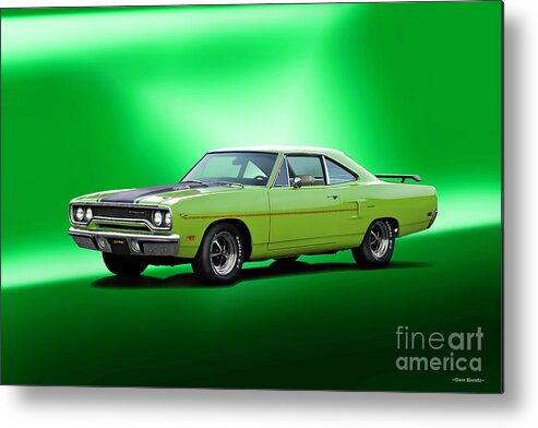 1970 Plymouth Roadrunner 440 Metal Print featuring the photograph 1970 Plymouth Roadrunner 440 by Dave Koontz