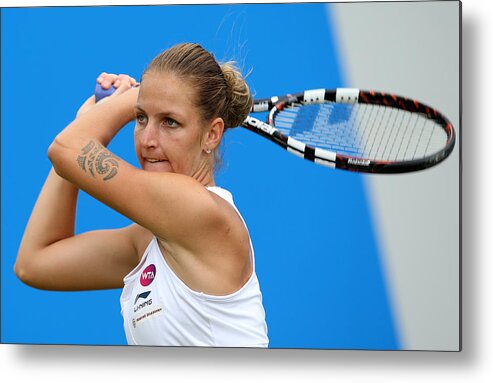 Tennis Metal Print featuring the photograph Aegon Classic - Day Six #2 by Jan Kruger