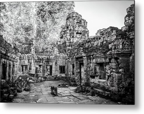 Angkor Metal Print featuring the photograph Angkor wat. Cambodia #2 by Lie Yim