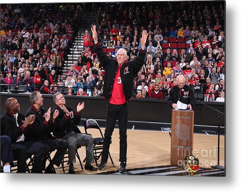 Nba Pro Basketball Metal Print featuring the photograph Bill Walton by Sam Forencich