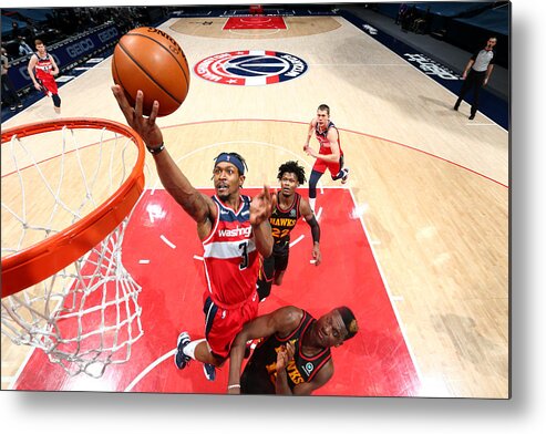 Bradley Beal Metal Print featuring the photograph Bradley Beal by Stephen Gosling