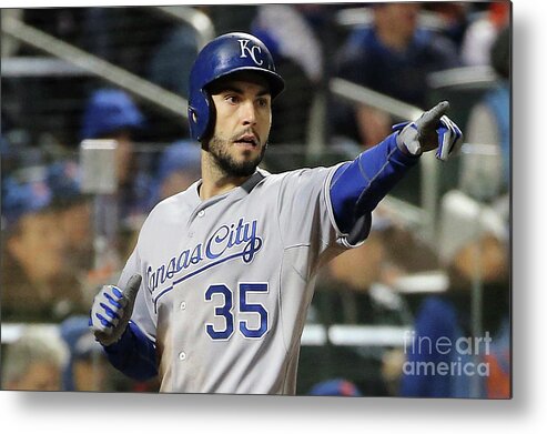 People Metal Print featuring the photograph Eric Hosmer by Doug Pensinger