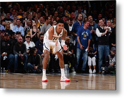 Playoffs Metal Print featuring the photograph Gary Harris by Bart Young