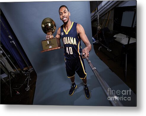 Glenn Robinson Iii Metal Print featuring the photograph Glenn Robinson #2 by Jennifer Pottheiser