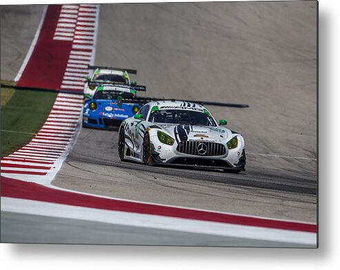 Car Metal Print featuring the photograph IMSA at Circuits of the Americas by Brian Cleary