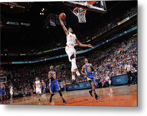 Nba Pro Basketball Metal Print featuring the photograph Marquese Chriss by Noah Graham