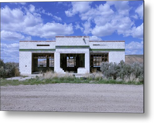 Gas Station Metal Print featuring the photograph No Gas #2 by Rick Pisio