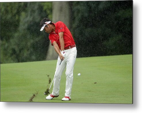 People Metal Print featuring the photograph PGA Championship - Final Round #2 by Streeter Lecka