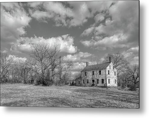 New Jersey Metal Print featuring the photograph Six Mile Run Farm House by David Letts