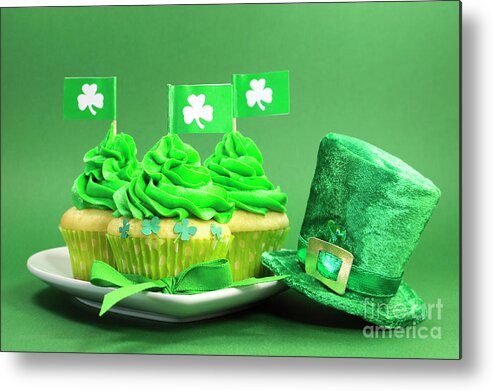St Patricks Day Metal Print featuring the photograph St Patricks Day Still Life #2 by Milleflore Images