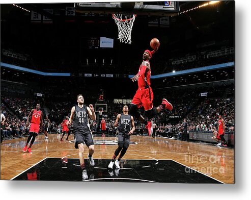 Terrence Ross Metal Print featuring the photograph Terrence Ross #2 by Nathaniel S. Butler