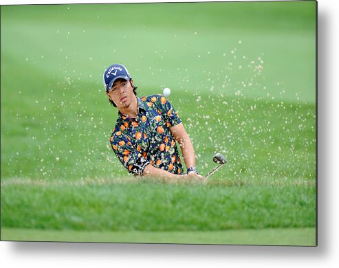 Sand Trap Metal Print featuring the photograph The Greenbrier Classic - Round Three #2 by G Fiume