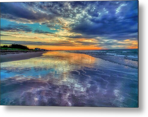 Ogunquit Metal Print featuring the photograph The Sky Speaks #2 by Penny Polakoff