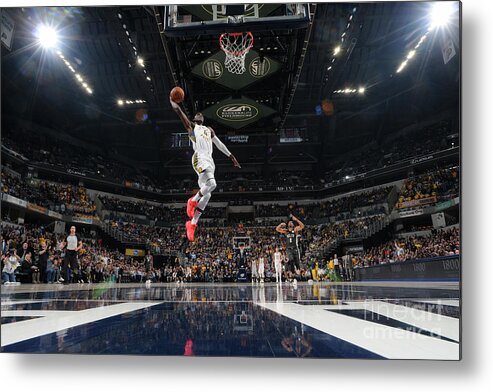 Victor Oladipo Metal Print featuring the photograph Victor Oladipo by Ron Hoskins