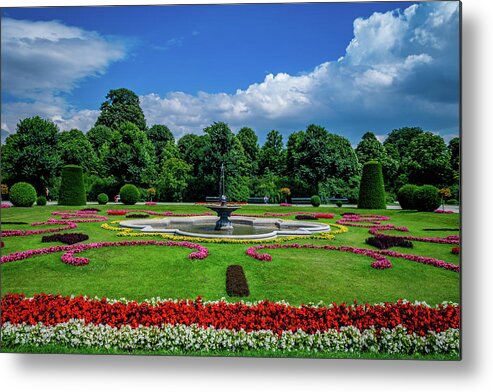 #gardens Metal Print featuring the photograph Vienna Gardens #3 by Angela Carrion Photography