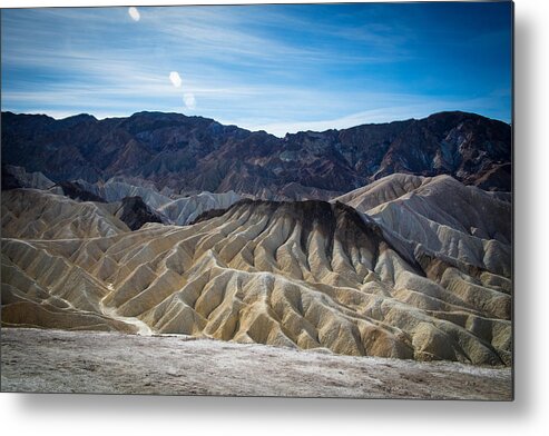 California Metal Print featuring the photograph Zabriskie Point Outlook #2 by Jonathan Babon