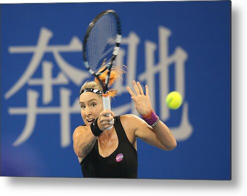 Tennis Metal Print featuring the photograph 2015 China Open - Day 2 by Emmanuel Wong