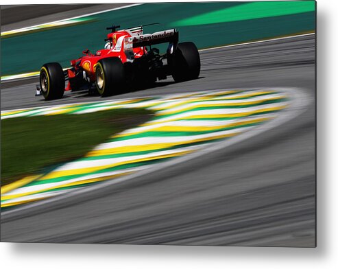 Formula One Grand Prix Metal Print featuring the photograph F1 Grand Prix of Brazil #22 by Mark Thompson