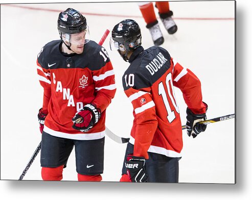 People Metal Print featuring the photograph Gold Medal - 2015 IIHF World Junior Championship #23 by Dennis Pajot