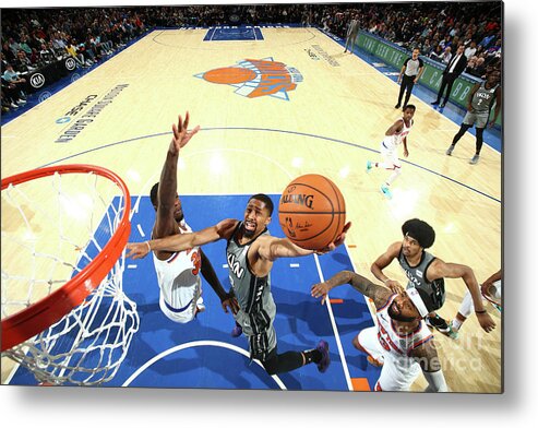 Nba Pro Basketball Metal Print featuring the photograph Spencer Dinwiddie by Nathaniel S. Butler