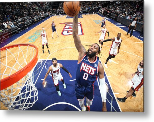 Andre Drummond Metal Print featuring the photograph Andre Drummond by Nathaniel S. Butler