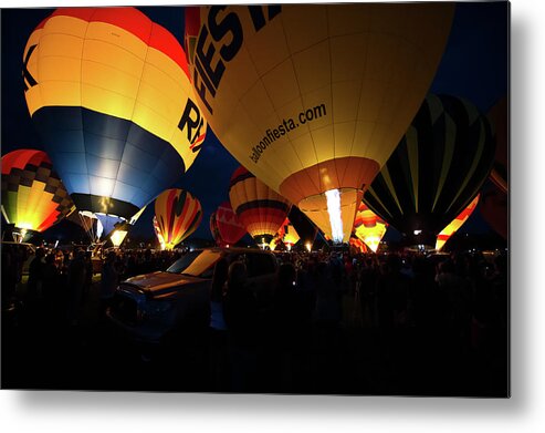 Co Metal Print featuring the photograph Balloon Fest #5 by Doug Wittrock