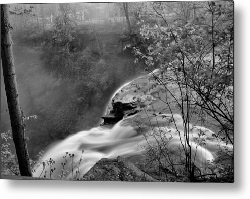  Metal Print featuring the photograph Brandywine Falls by Brad Nellis