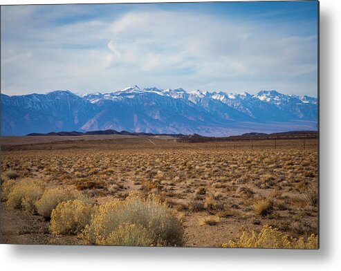 California Metal Print featuring the photograph Darwin Plateau - Come west by Jonathan Babon