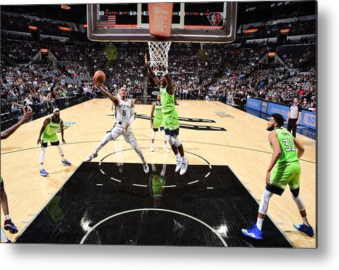 Dejounte Murray Metal Print featuring the photograph Dejounte Murray by Michael Gonzales