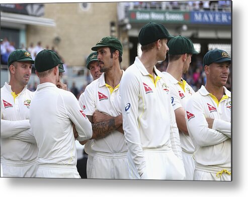 People Metal Print featuring the photograph England v Australia: 5th Investec Ashes Test - Day Four #3 by Ryan Pierse
