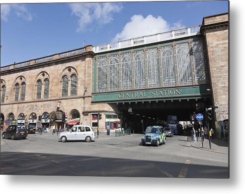 Scotland Metal Print featuring the photograph Glasgow Central Station #3 by Theasis