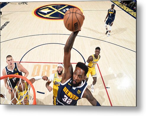 Playoffs Metal Print featuring the photograph Jeff Green by Andrew D. Bernstein