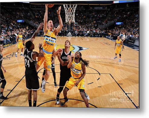 Mason Plumlee Metal Print featuring the photograph Mason Plumlee #3 by Garrett Ellwood