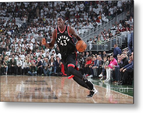 Playoffs Metal Print featuring the photograph Pascal Siakam by Nathaniel S. Butler