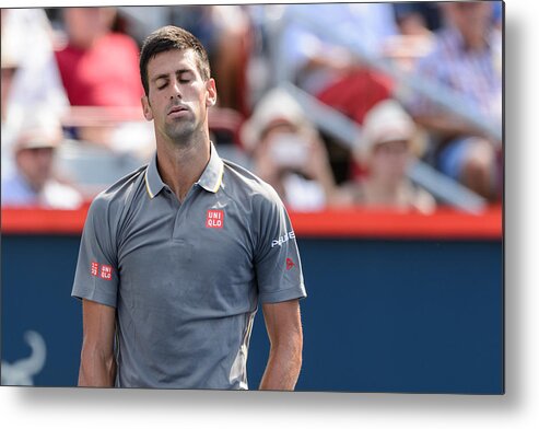 Tennis Metal Print featuring the photograph Rogers Cup Montreal - Day 7 #3 by Minas Panagiotakis
