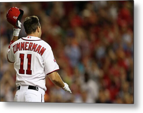 People Metal Print featuring the photograph Ryan Zimmerman by Patrick Smith